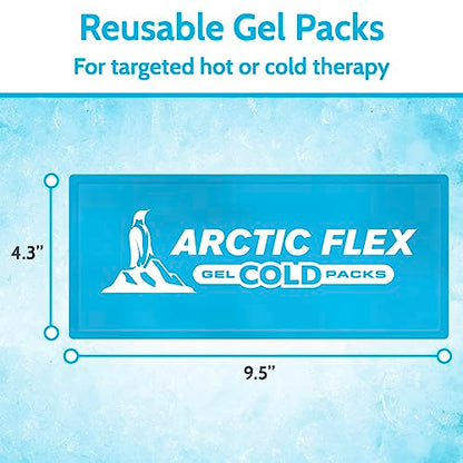 Arctic Flex Gel Replacement Packs - Ice Packs Reusable for Elbow Ice Brace - size: Elbow