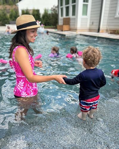 Sarah Wells Hands Free Pumping and Nursing Swim - color: Tropical Smoothie, size: Small