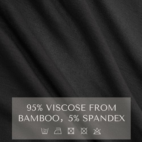 Konssy Rayon Made from Bamboo Nursing Cover for Breastfeeding - color: Black
