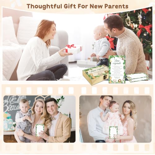 Baby Time Capsule Box Kit, Jungle Animals Time Capsule Cards (B10) - style: Jungle Animals