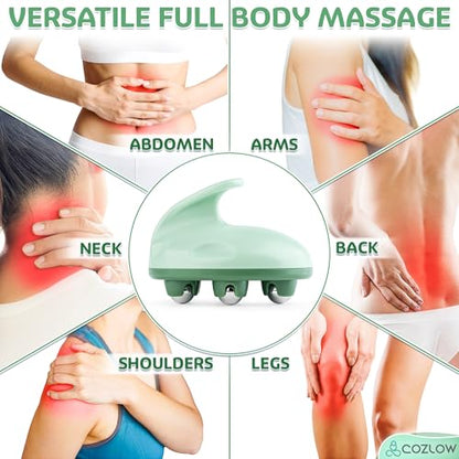 Handheld Lymphatic Drainage Massager - May Reduce Appearance of Cellulite - color: Lymphatic Massager