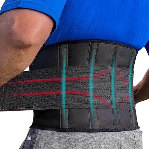 Plus Size Back Brace, Lower Back Pain Relief, Size 3XL