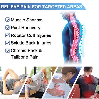 REVIX Full Back Ice Pack for Injuries and Hip Ice Pack Wrap for Bursitis