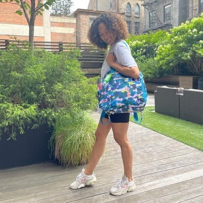 Sarah Wells Kelly Breast Pump Backpack Aquarelle - color: Watercolor