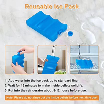 Damero Wearable Breast Pump Bag with Ice Pack for Work, Travel