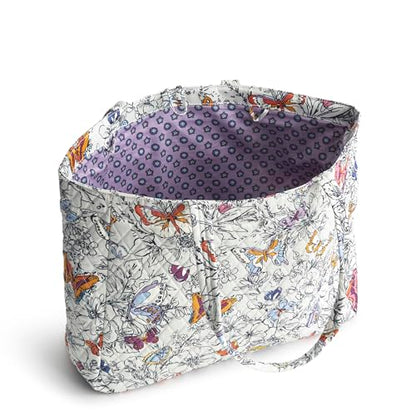 Vera Bradley Women's Premium Cotton Hathaway Tote Bag - color: Wing + Bloom