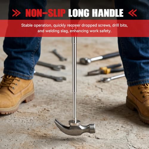 E BAVITE 4 Pack Telescoping Magnet Pick-up Tool Extendable up to 30" - size: 4 Telescop