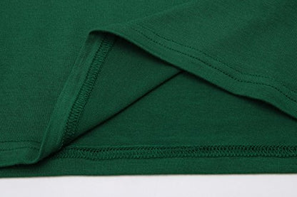 OThread & Co. Women's Basic Crop Tops Stretchy Casual Scoop Neck Sleeveless Crop Tank Top - color: Forest Green, size: Medium