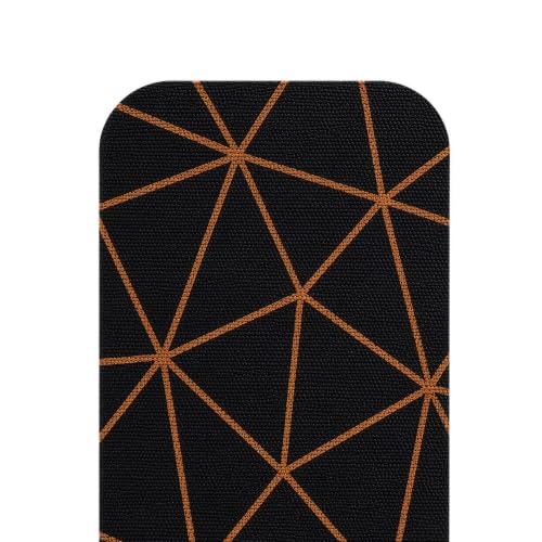 Dragon Tape Copper Infused Kinesiology Tape, Black, Single Roll - color: Black, size: Single Roll