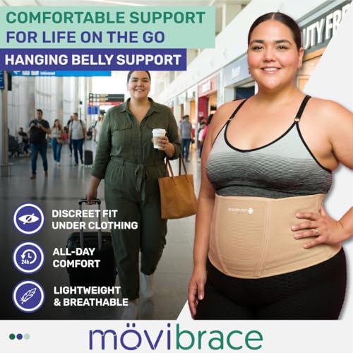 Movibrace Abdominal Support Belt Hanging Belly Panniculus Support XXXL - size: XXX-Large