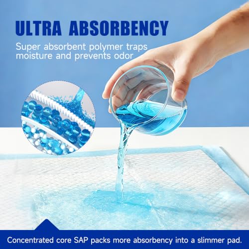 VISRIE 70 Pack 30” x 36”Super Absorbent Disposable Bed Pads for Adult
