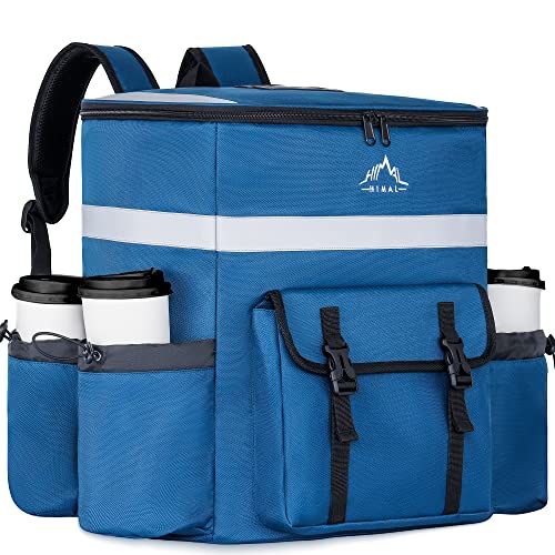 GoHimal Food Delivery Backpack Delivery Bags for Uber Eats DoorDash Blue - color: Blue
