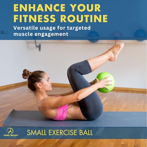 ProBody Pilates Ball Small — 9 Inch Small Yoga Ball - color: Mist