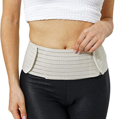 NeoTech Care 3-in-1 Maternity Pregnancy Support, Postpartum Belly Wrap & Pelvis Belt/Brace/Band (White, Small Size) - color: White, size: S