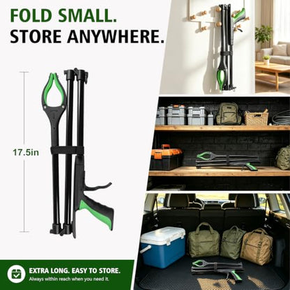 Extra Long Grabber Reacher Tool 51 Inch, Grabbers for Seniors - size: Extra Long 51"