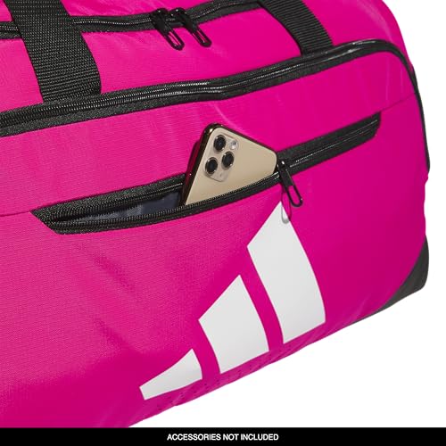 adidas Defender Duffel Bag, Team Shock Pink 2, OSFA - color: Team Shock Pink 2/Medium 59L, style: Medium 59l