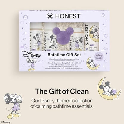 The Honest Company Bathtime Lavender Gift Set, Sensitive, Disney Design - style: Disney Bathtime, Lavender