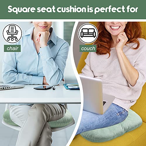 Donut Pillow for Tailbone Pain, Hemorrhoid Pillow (Moss Green) - color: Moss Green