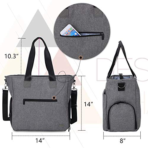 Teamoy Breast Pump Tote Bag Compatible with Spectra S1/S2, Medela