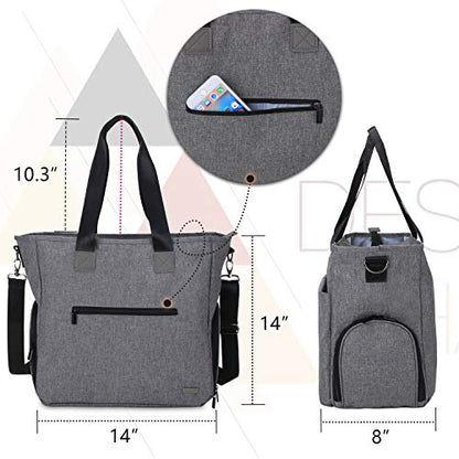Teamoy Breast Pump Tote Bag Compatible with Spectra S1/S2, Medela