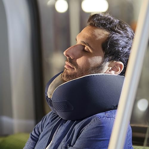 Go Travel American Dreamer, Deluxe Travel Pillow, Memory Foam Neck Pillow - color: Dark Blue