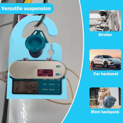 Holder Compatible with Infinity Feeding Pump（Blue） - color: Blue