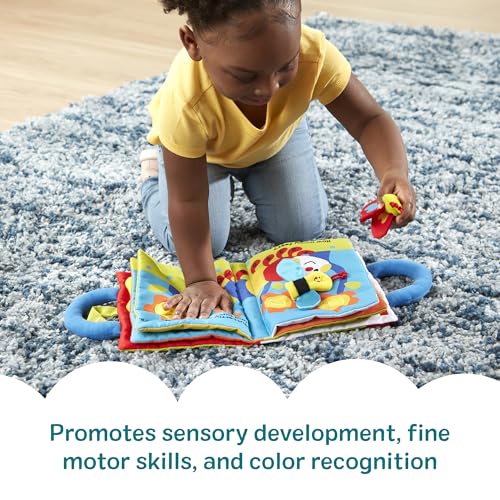 Melissa & Doug K’s Kids My First Activity Book 8-Page Soft Book for Babies and Toddlers Early Learning Developmental Plush Soft Activity for Babies and Toddlers - color: Activity Book