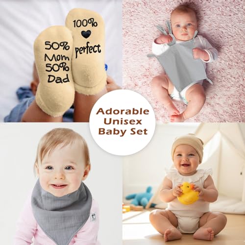 11PCS New Parents Gift Set for Couples with Glass Cups
