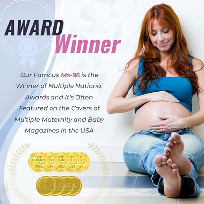 GABRIALLA Pregnancy Belly Band, Made in USA Maternity Support Belt