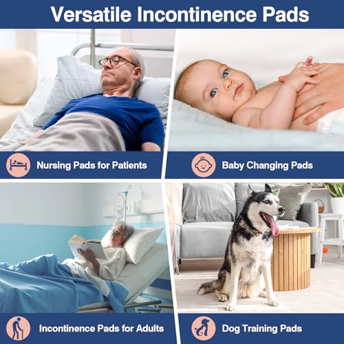 MKISS Extra Large Bed Pads 40" x 36" Disposable Adult 30 Count - size: 40"x36" -30 Pcs