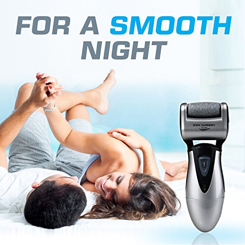 Own Harmony Electric Foot Callus Remover - Rechargeable Pedicure File Tool - color: Gray