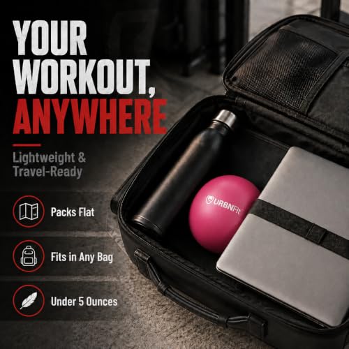 URBNFit Pilates Ball — 9 Inch Small Exercise Ball - color: Pink