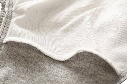 Women's Cotton Tank Sleep Bra for Maternity and Nursing - color: Grey+olive, size: X-Large