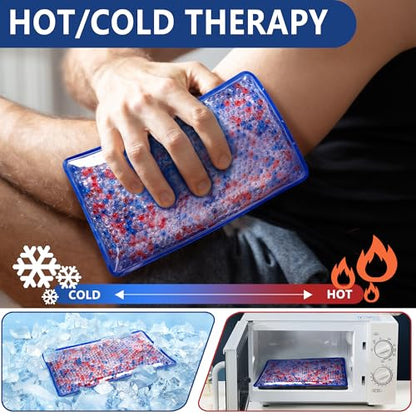 Hot/Cold Reusable Gel Bead Pack - size: 1 Count (Pack of 1)