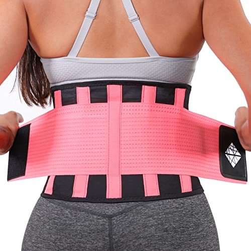 Plus Size Back Brace for Women, Pink, 52"-65" - color: Hot Pink, size: PlusSize