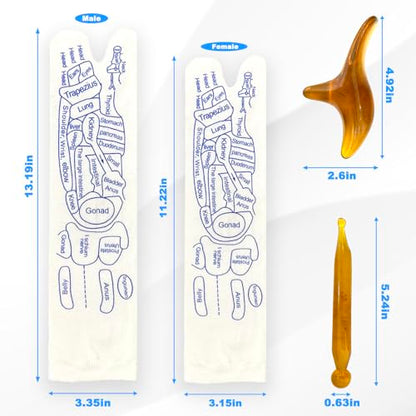 BIRDDIE Reflexology Socks Set with Tools Foot Massaging Socks(Men) - size: Men