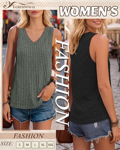 3 Pack Women's Nursing Tank Tops - color: Black, Coffee, Army Green, size: XX-Large