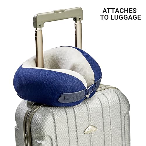 Go Travel American Dreamer, Deluxe Travel Pillow, Memory Foam Neck Pillow - color: Dark Blue