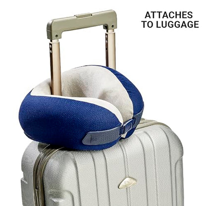 Go Travel American Dreamer, Deluxe Travel Pillow, Memory Foam Neck Pillow - color: Dark Blue