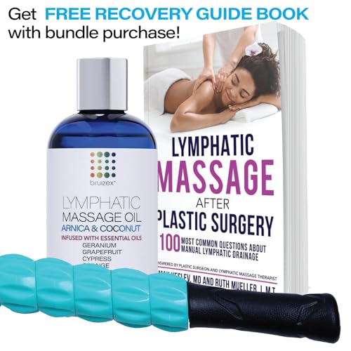 Bruizex Lipo Roller Lymphatic Drainage Massager, Massage Tool for Stomach - size: Medical Plastic Massager