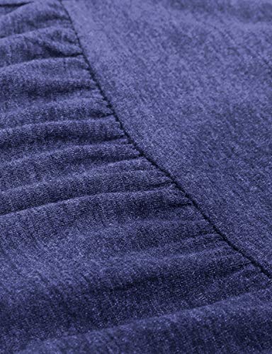 Joymom Maternity Summer Cool Sleeveless Nursing Tank Tops Breastfeeding Shirts - color: 51 Blue Grey, size: Medium
