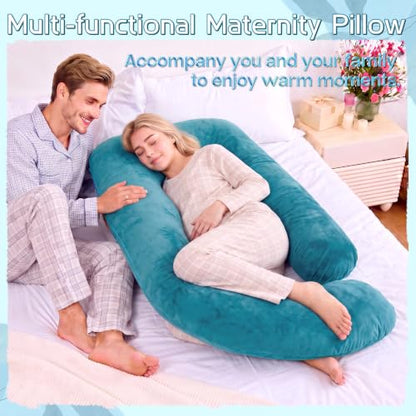 60 Inch Pregnancy Pillow for Sleeping (Royal Blue) - color: Royal Blue