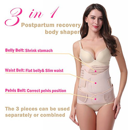 Waist Support Postpartum Recovery Band Pelvis Belt Slimming Girdle