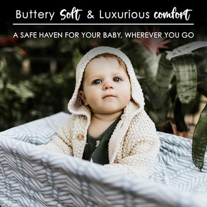 Milk Snob Original 5-in-1 Baby Nursing & Carseat Cover (Soho)