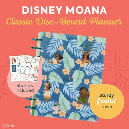 Happy Planner Disney Moana Disc-Bound 12-Month Planner