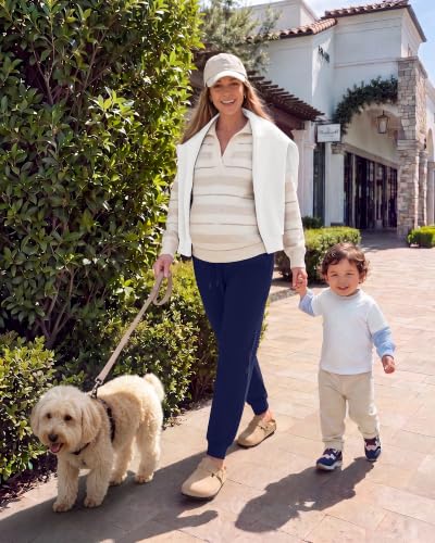 G4Free EverGoing Maternity Joggers with Pockets Drawstring Pregnancy Pants - color: Royal Blue, size: XX-Large