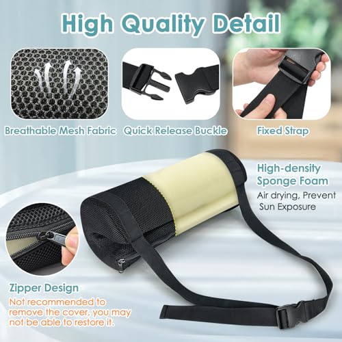 Wheelchair Seatbelt for Adults Medical Restraints for Elderly Dementia Patients Seniors Wheel Chair Lap Cushions to Prevent Forward Sliding Harness Safety Straps Leg Support Wheelchair Accessories