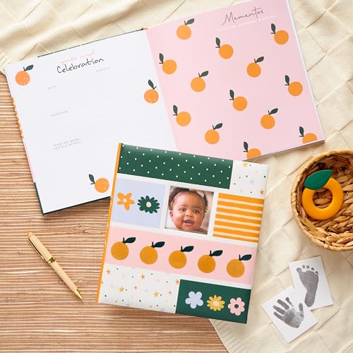 C.R. Gibson Baby Keepsake Memory Book, 9.5" x 10", Little Darling - style: Little Darling
