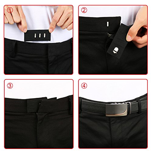 Toodoo 10 Pieces Pants Waist Button Extenders for Men and Women