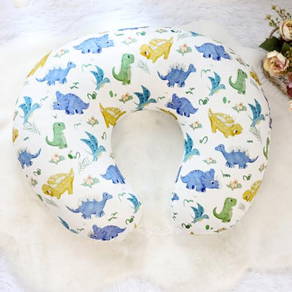 TANOFAR Nursing Pillow Cover Boys Stretchy Soft Cute Case, Dinosaur - color: Cartoon